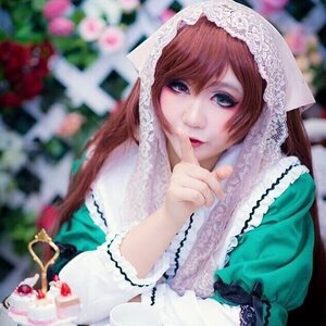 Rating: Safe Score: 0 Tags: 1girl 3d bangs blurry blurry_background blurry_foreground brown_hair cake depth_of_field dress flower food fruit lace lips long_sleeves looking_at_viewer photo solo strawberry suiseiseki underwear upper_body User: admin