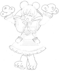Rating: Safe Score: 0 Tags: 1girl animal_ears arms_up bangs closed_eyes dress eyebrows_visible_through_hair frills full_body greyscale hinaichigo image long_sleeves monochrome mouse_ears open_mouth smile solo striped yawning User: admin