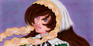 Rating: Safe Score: 0 Tags: 1girl braid brown_hair green_eyes heterochromia image lips long_hair portrait solo suiseiseki User: admin