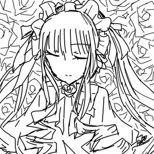 Rating: Safe Score: 0 Tags: 1girl auto_tagged blush breasts closed_eyes closed_mouth flower greyscale image long_hair monochrome rose shinku simple_background sketch solo upper_body white_background User: admin