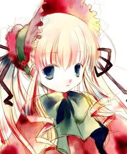 Rating: Safe Score: 0 Tags: 1girl auto_tagged blonde_hair blue_eyes bonnet bow bowtie dress hat image long_hair long_sleeves looking_at_viewer shinku simple_background solo twintails upper_body white_background User: admin