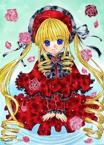 Rating: Safe Score: 0 Tags: 1girl blonde_hair blue_eyes bonnet bow bowtie capelet dress drill_hair flower green_bow hat image long_hair long_sleeves looking_at_viewer marker_(medium) pink_flower pink_rose red_capelet red_dress red_flower red_rose rose shinku sidelocks smile solo traditional_media twin_drills twintails User: admin