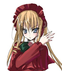 Rating: Safe Score: 0 Tags: 1girl auto_tagged blonde_hair blue_eyes blush bonnet bow bowtie dress drill_hair flower green_bow image long_hair long_sleeves looking_at_viewer miyane_aki_(radical_dash) oekaki pink_flower pink_rose red_dress rose rozen_maiden shinku simple_background solo twintails upper_body very_long_hair white_background User: admin
