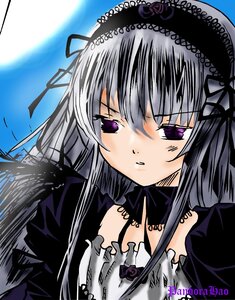 Rating: Safe Score: 0 Tags: 1girl black_ribbon black_wings closed_mouth dress flower hairband image lolita_hairband long_hair looking_at_viewer purple_eyes ribbon silver_hair solo suigintou wings User: admin