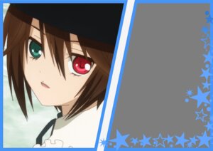 Rating: Safe Score: 0 Tags: 1girl brown_hair camera hat heterochromia image looking_at_viewer open_mouth portrait red_eyes ribbon short_hair smile solo souseiseki star_(symbol) starry_background User: admin