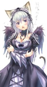 Rating: Safe Score: 0 Tags: 1girl animal_ears bangs blush breasts cat_ears cat_tail cleavage dress hairband image large_breasts lolita_fashion long_hair long_sleeves open_mouth purple_eyes rozen_maiden sabamu silver_hair solo suigintou tail User: admin