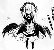 Rating: Safe Score: 0 Tags: 1girl dress feathered_wings greyscale hat image long_sleeves monochrome mosaic_censoring solo suigintou white_background wings User: admin
