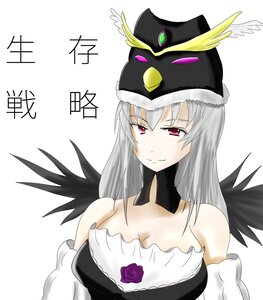 Rating: Safe Score: 0 Tags: 1girl bare_shoulders black_wings breasts cleavage detached_sleeves feathered_wings feathers image large_breasts long_hair rose silver_hair smile solo striped suigintou wings User: admin