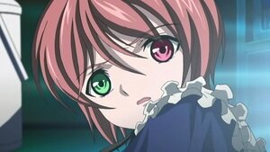 Rating: Safe Score: 0 Tags: 1girl blush close-up frills green_eyes image looking_at_viewer open_mouth pink_hair short_hair solo souseiseki User: admin