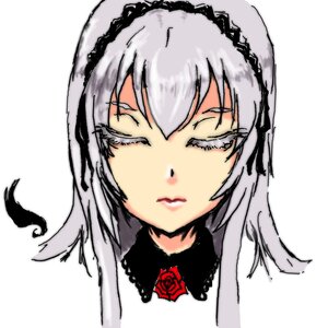 Rating: Safe Score: 0 Tags: 1girl blush closed_eyes closed_mouth feathers flower image lolita_fashion lolita_hairband portrait red_flower red_rose rose simple_background solo suigintou white_background User: admin