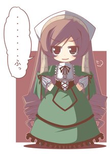 Rating: Safe Score: 0 Tags: 1girl bad_id bad_pixiv_id brown_hair dress drill_hair frills green_dress green_eyes hairband heterochromia highres image long_hair long_sleeves looking_at_viewer open_mouth red_eyes ribbon rikumaru rozen_maiden simple_background solo suiseiseki twin_drills twintails very_long_hair User: admin