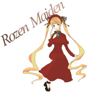 Rating: Safe Score: 0 Tags: 1girl bangs black_footwear blonde_hair blue_eyes blush bonnet bow dress full_body image long_hair long_sleeves looking_at_viewer red_dress shinku shoes simple_background smile solo twintails very_long_hair white_background User: admin