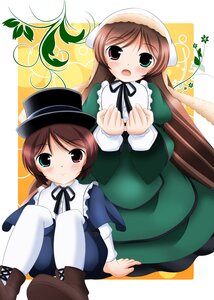 Rating: Safe Score: 0 Tags: 2girls auto_tagged blue_dress blush boots brown_hair dress green_dress green_eyes hat head_scarf heterochromia image long_hair long_sleeves looking_at_viewer multiple_girls open_mouth pair red_eyes short_hair siblings sisters souseiseki suiseiseki twins User: admin