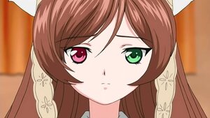 Rating: Safe Score: 0 Tags: 1girl bangs blurry brown_hair closed_mouth face frown green_eyes image indoors long_hair looking_at_viewer portrait solo suiseiseki swept_bangs User: admin