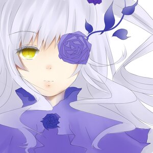 Rating: Safe Score: 0 Tags: 1girl bangs barasuishou black_rose blue_flower blue_rose closed_mouth eyebrows_visible_through_hair flower image jeanne_d'arc_(alter)_(fate) long_hair looking_at_viewer petals purple_flower purple_rose rose rose_petals silver_hair solo yellow_eyes User: admin
