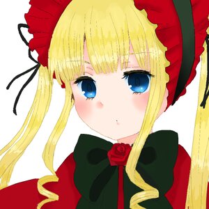 Rating: Safe Score: 0 Tags: 1girl blonde_hair blue_eyes blush bow bowtie drill_hair face flower image long_hair looking_at_viewer portrait red_flower red_rose rose shinku sidelocks simple_background solo twintails white_background User: admin