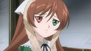 Rating: Safe Score: 0 Tags: 1girl black_ribbon braid brown_hair closed_mouth dress frills green_dress green_eyes heterochromia image long_hair long_sleeves looking_at_viewer red_eyes ribbon solo suiseiseki User: admin