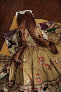 Rating: Safe Score: 0 Tags: 1girl blood brown_hair doll floral_print japanese_clothes kimono long_hair long_sleeves obi solo suiseiseki wide_sleeves User: admin