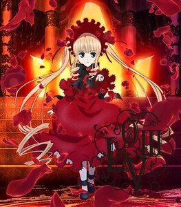 Rating: Safe Score: 0 Tags: 1girl blonde_hair blue_eyes bow dress flower image long_hair long_sleeves looking_at_viewer red_dress red_theme rose shinku solo standing twintails very_long_hair User: admin