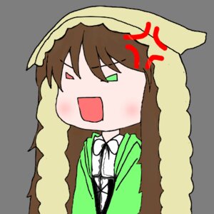 Rating: Safe Score: 0 Tags: 1girl :d blush_stickers brown_hair dress head_scarf image long_hair open_mouth smile solo suiseiseki transparent_background User: admin