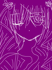 Rating: Safe Score: 0 Tags: 1girl barasuishou flower image monochrome purple_theme rose solo User: admin