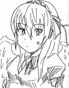Rating: Safe Score: 0 Tags: 1girl angel_wings anger_vein bangs blush cross eyebrows_visible_through_hair feathered_wings greyscale hair_between_eyes halo image long_hair looking_at_viewer monochrome ribbon solo suigintou tiara upper_body white_wings wings User: admin