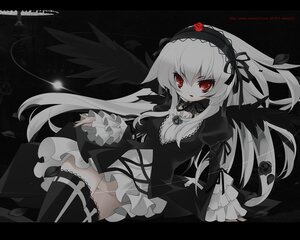 Rating: Safe Score: 0 Tags: 1girl black_legwear black_wings breasts dress flower frills hairband image letterboxed lolita_fashion lolita_hairband long_hair long_sleeves red_eyes ribbon rose solo suigintou thighhighs very_long_hair wings User: admin