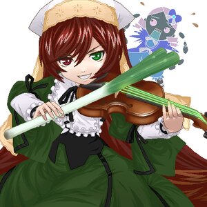 Rating: Safe Score: 0 Tags: 1girl brown_hair dress electric_guitar green_dress green_eyes grin guitar hat heterochromia image instrument long_hair long_sleeves playing_instrument red_eyes smile solo suiseiseki violin User: admin