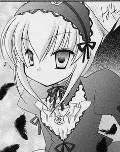 Rating: Safe Score: 0 Tags: 1girl dress feathers flower frills greyscale hairband image long_sleeves looking_at_viewer monochrome ribbon rose sidelocks solo suigintou upper_body wings User: admin