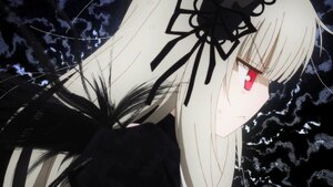 Rating: Safe Score: 0 Tags: 1girl bangs black_dress black_ribbon closed_mouth dress eyebrows_visible_through_hair hairband image long_hair long_sleeves looking_away profile red_eyes ribbon solo suigintou tears User: admin