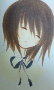 Rating: Safe Score: 0 Tags: 1girl bangs blue_neckwear blue_ribbon blurry closed_eyes closed_mouth depth_of_field image neck_ribbon ribbon simple_background solo souseiseki upper_body User: admin
