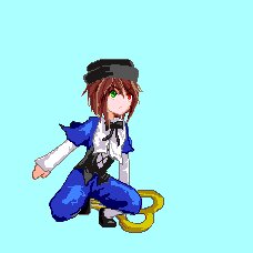 Rating: Safe Score: 0 Tags: 1girl blue_background brown_hair capelet full_body green_eyes hat heterochromia image long_sleeves looking_at_viewer pants pantyhose red_eyes short_hair simple_background solo souseiseki User: admin