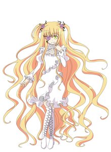 Rating: Safe Score: 0 Tags: 1girl blonde_hair boots bow cross-laced_footwear dress eyepatch flower hair_flower hair_ornament image kirakishou knee_boots long_hair rose solo striped two_side_up very_long_hair white_dress white_footwear User: admin