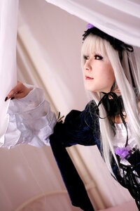 Rating: Safe Score: 0 Tags: 1girl 3d black_dress black_nails blurry curtains depth_of_field dress flower hairband indoors lips long_hair long_sleeves nail_polish profile ribbon solo suigintou white_hair User: admin