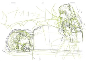 Rating: Explicit Score: 0 Tags: 1girl barasuishou blush image long_hair open_mouth sketch solo User: admin