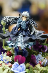 Rating: Safe Score: 0 Tags: 1girl black_wings blurry blurry_background blurry_foreground boots depth_of_field doll dress flower frills hairband long_hair long_sleeves looking_at_viewer motion_blur red_eyes silver_hair solo standing suigintou very_long_hair wings User: admin