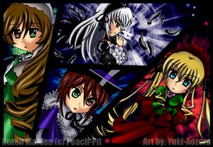 Rating: Safe Score: 0 Tags: 4girls blonde_hair brown_hair dress frills green_eyes heterochromia image letterboxed long_hair long_sleeves looking_at_viewer multiple multiple_girls red_dress red_eyes shinku silver_hair suigintou suiseiseki tagme twintails very_long_hair wings User: admin