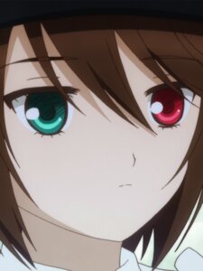 Rating: Safe Score: 0 Tags: 1 1girl brown_hair close-up closed_mouth eyebrows_visible_through_hair eyes face hair_between_eyes image looking_at_viewer red_eyes short_hair simple_background solo souseiseki User: admin