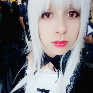 Rating: Safe Score: 0 Tags: 1girl bangs choker closed_mouth eyelashes face lips looking_at_viewer makeup portrait red_eyes red_lips solo suigintou white_hair User: admin