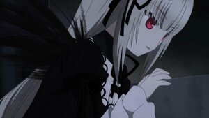 Rating: Safe Score: 0 Tags: 1girl bangs black_ribbon dress eyebrows_visible_through_hair hair_ribbon image long_hair long_sleeves looking_at_viewer parted_lips red_eyes ribbon solo suigintou upper_body User: admin