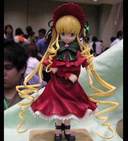 Rating: Safe Score: 0 Tags: 1girl black_border blonde_hair blue_eyes bonnet bow doll dress drill_hair frills letterboxed long_hair long_sleeves looking_at_viewer pillarboxed red_dress shinku solo standing twintails very_long_hair User: admin