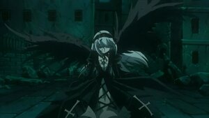 Rating: Safe Score: 0 Tags: 1girl cross dress hairband image solo standing suigintou wings User: admin