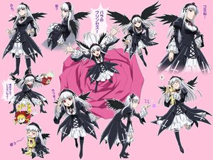 Rating: Safe Score: 0 Tags: 2girls :> black_wings blonde_hair blue_eyes blush blush_stickers boots box character_doll character_sheet commentary_request doll_joints dress drill_hair feathered_wings feathers flower frills gothic_lolita hairband highres ichikawa_masahiro image joints knee_boots kunkun lolita_fashion lolita_hairband long_hair multiple_girls pink_background red_eyes rose rozen_maiden shinku silver_hair smile solo stuffed_animal stuffed_dog suigintou tongue translated twin_drills white_hair wings User: admin