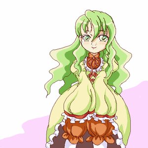 Rating: Safe Score: 0 Tags: 1girl bow dress frills full_body green_eyes green_hair image kanaria kazami_yuuka_(pc-98) long_hair long_sleeves looking_at_viewer ribbon sleeves_past_wrists smile solo striped wide_sleeves User: admin