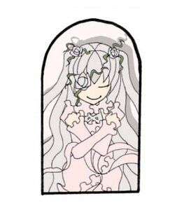 Rating: Safe Score: 0 Tags: 1girl blush closed_mouth dress facing_viewer flower frills hair_ornament image kirakishou long_hair long_sleeves simple_background smile solo veil very_long_hair white_background User: admin