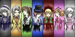 Rating: Safe Score: 0 Tags: 6+girls blonde_hair blue_dress blue_eyes bow brown_hair dress frills green_eyes hat hina_ichigo image kanaria long_hair long_sleeves multiple multiple_girls pink_bow shinku short_hair siblings silver_hair sisters souseiseki suigintou suiseiseki tagme twins User: admin