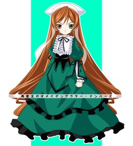 Rating: Safe Score: 0 Tags: 1girl brown_hair dress frills full_body green_dress green_eyes hat heterochromia image long_hair long_sleeves looking_at_viewer red_eyes simple_background solo standing suiseiseki very_long_hair User: admin