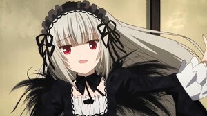 Rating: Safe Score: 0 Tags: 1girl :d bangs black_dress black_ribbon detached_collar dress eyebrows_visible_through_hair gothic_lolita hairband image lolita_fashion long_hair long_sleeves looking_at_viewer open_mouth red_eyes ribbon silver_hair smile solo suigintou User: admin