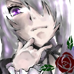 Rating: Safe Score: 0 Tags: 1girl close-up face flower image looking_at_viewer purple_eyes rose silver_hair solo suigintou User: admin