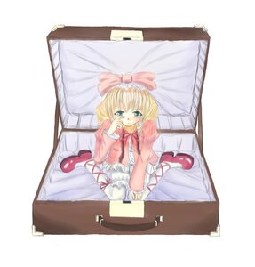 Rating: Safe Score: 0 Tags: 1girl auto_tagged blonde_hair blush bow box dress frills green_eyes hina_ichigo hinaichigo image in_box in_container long_sleeves pink_bow pink_footwear red_footwear ribbon shoes short_hair sitting solo white_legwear User: admin